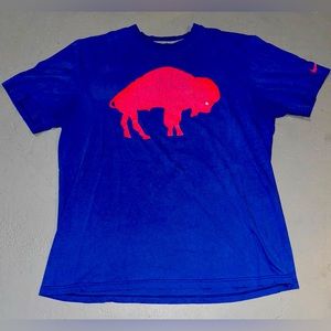 Nike - Mens NFL “Blue” Buffalo Bills Cotton T-Shirt (Size: L)